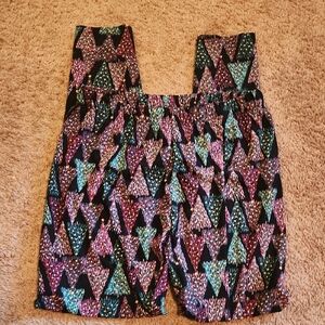 Multicolor Tree Women's Leggings Christmas Theme